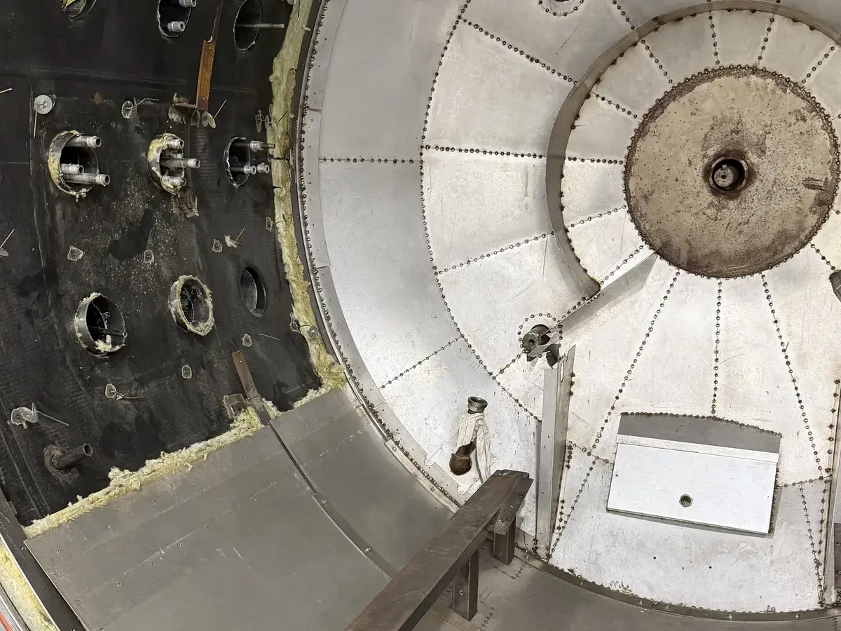 CJM autoclave insulation and fitted metal jacketing