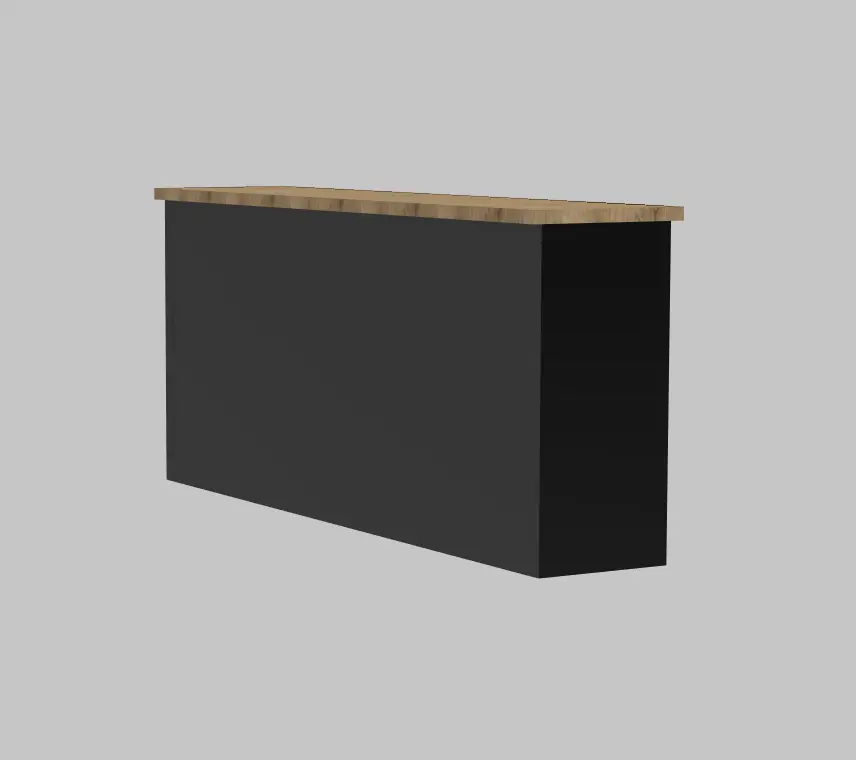 Design rendering — front view